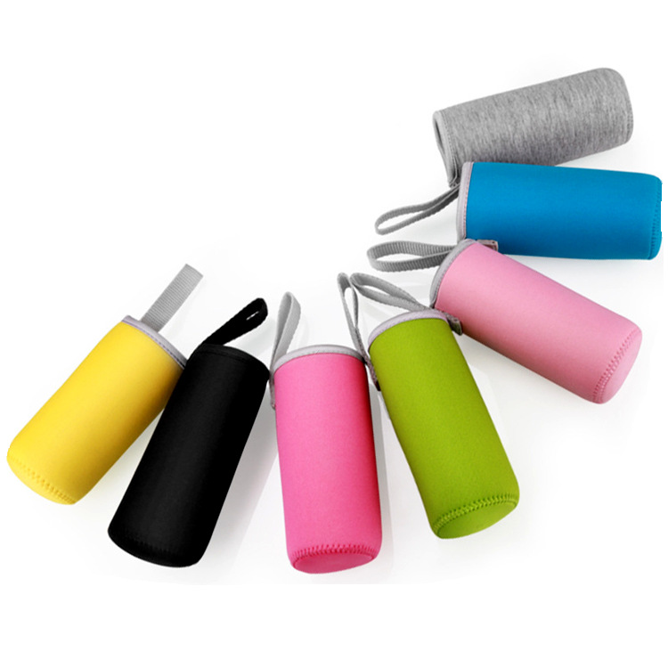 In Stock Wholesale Vacuum Cup Glass Cup Plastic Cup Cover Neoprene Can Be Customized Logo. Gift Cup Cover
