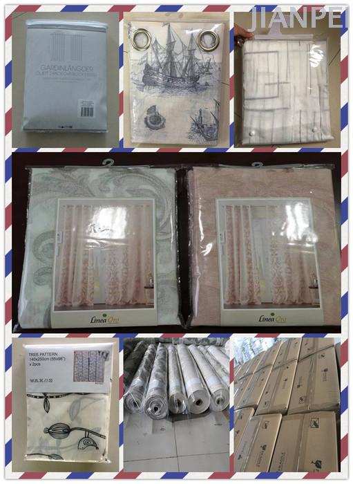 Delicate plain curtain jacquard curtain polyester curtain panel curtain decorative fabric customized curtain fr curtain