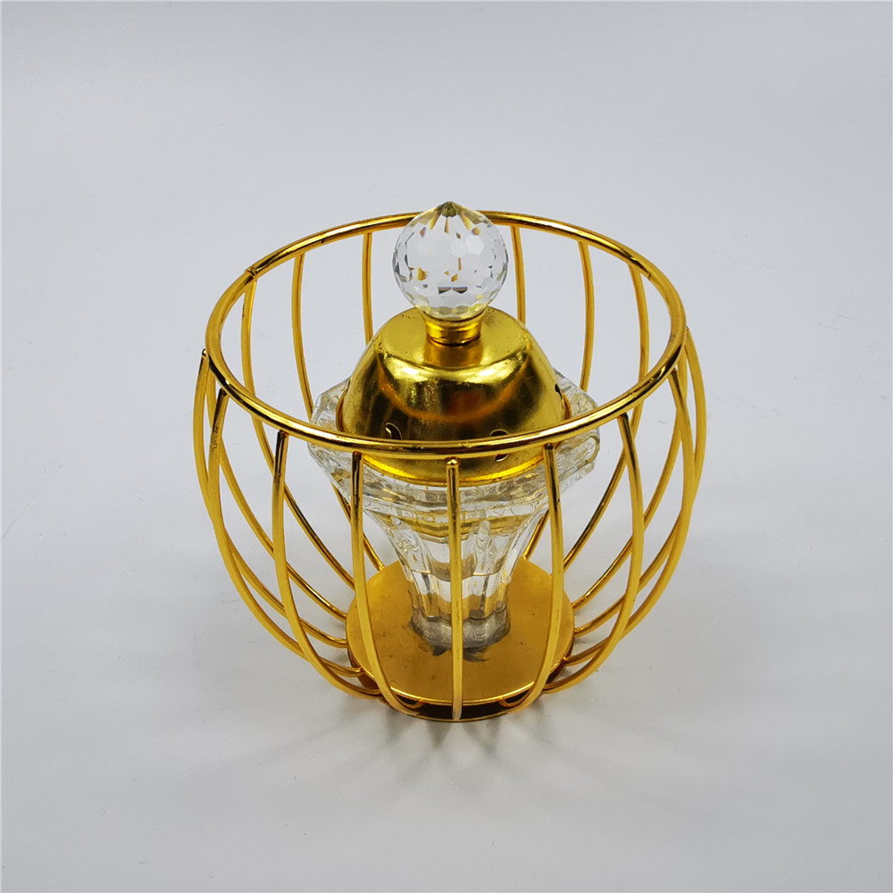 Dual-Use Crystal Incense Burner Incense Burner Candle Candlestick Home Decoration Crafts