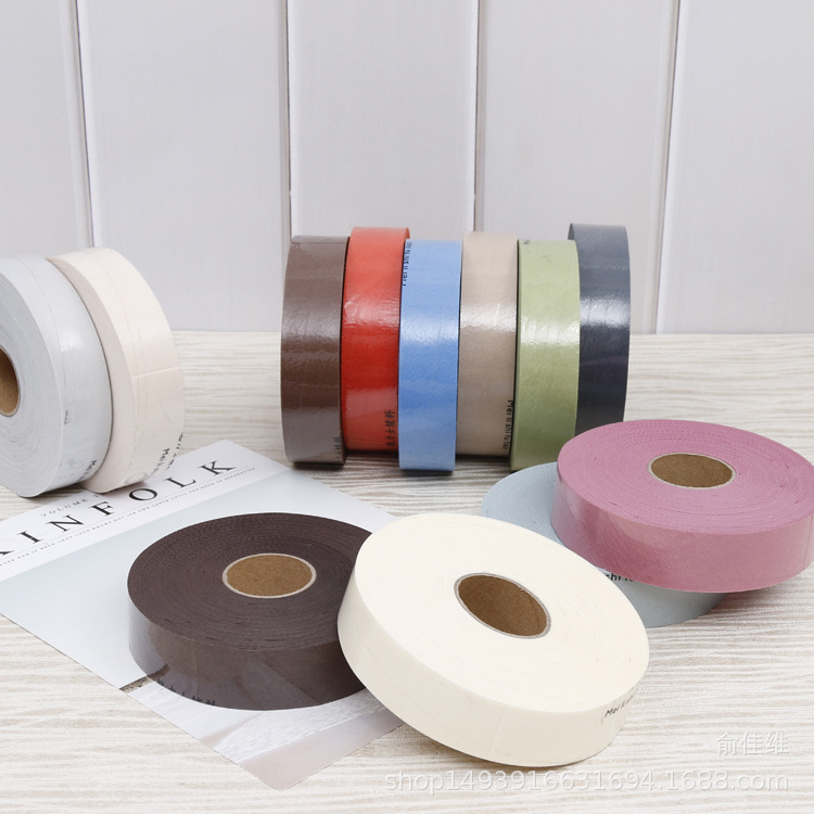 3CM Edge-Covered Cloth Polyester Bias Cut Trim Curtain Clothing Apron Textile Fabric Welting Tape Factory in Stock