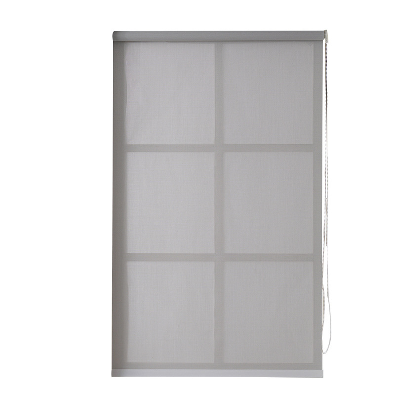 Simple Modern Half Shade Roller Shutter Living Room Office Kitchen Awning Curtain Sunlight Fabric Logo Can Be Customized