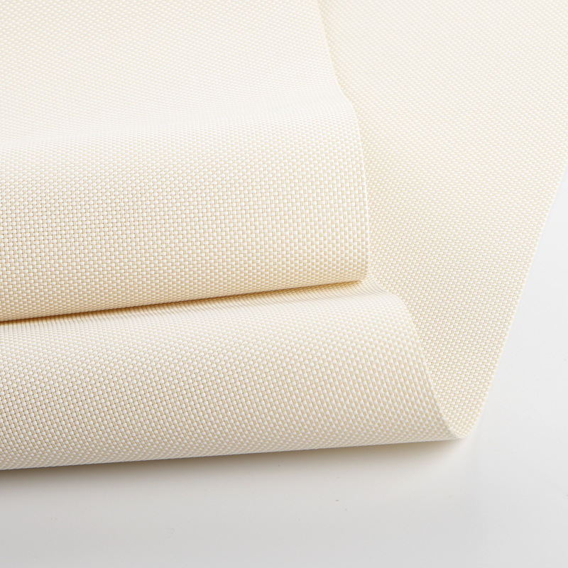 Semi-shading sun fabric sunshade view through hand drawn fire retardant office balcony scroll curtain