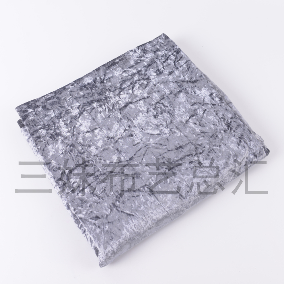 Unique Gradient Marbling Flannel Cloth Sofa Cushion Pillow Counter Curtain DIY Velvet Stall Fabric