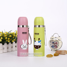 Factory Supply High Temperature Resistant Fashion Water Cup Portable Sports Water Bottle Creative Glass Cup Tea Cup Glass Logo