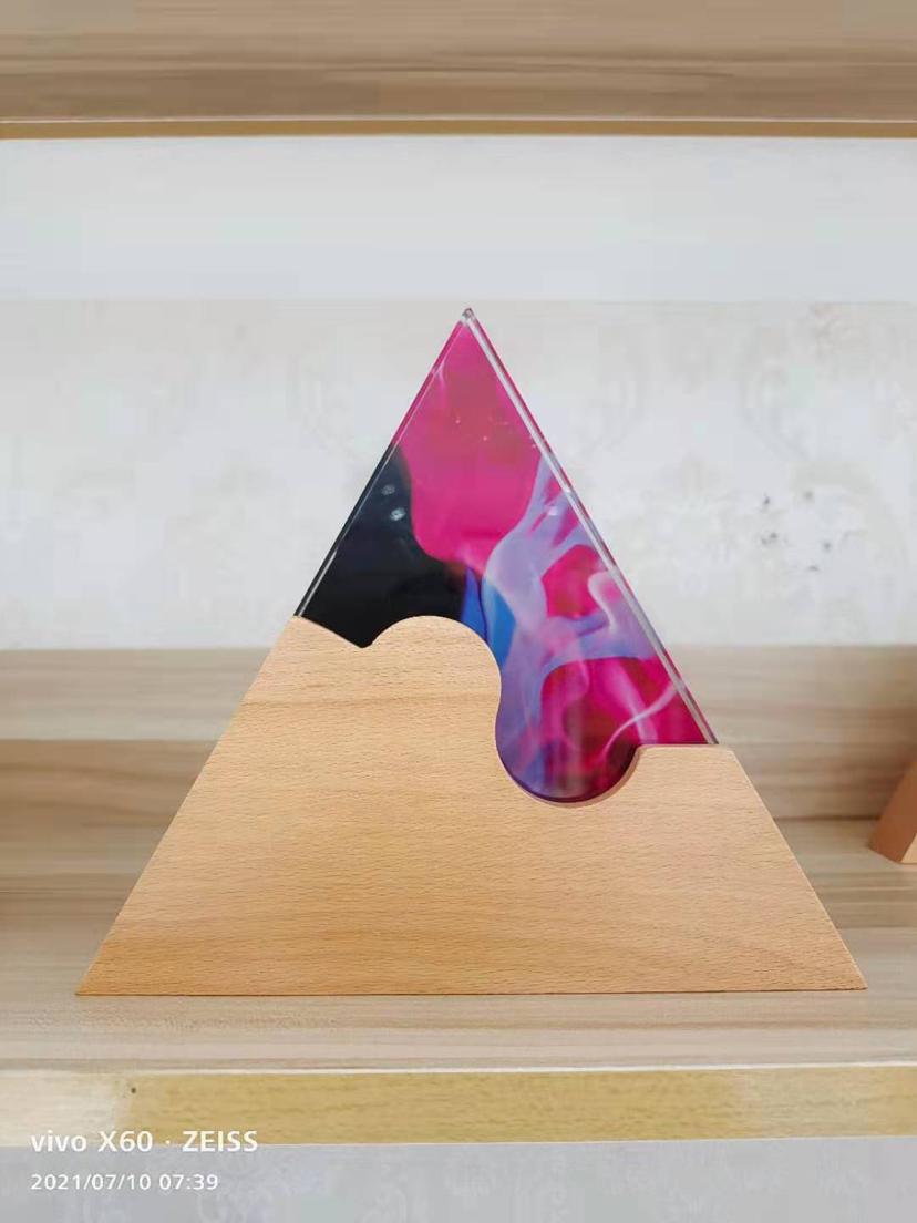 Crystal Metal Creativity Decoration Photo Home Decorative Gift Crafts Medal