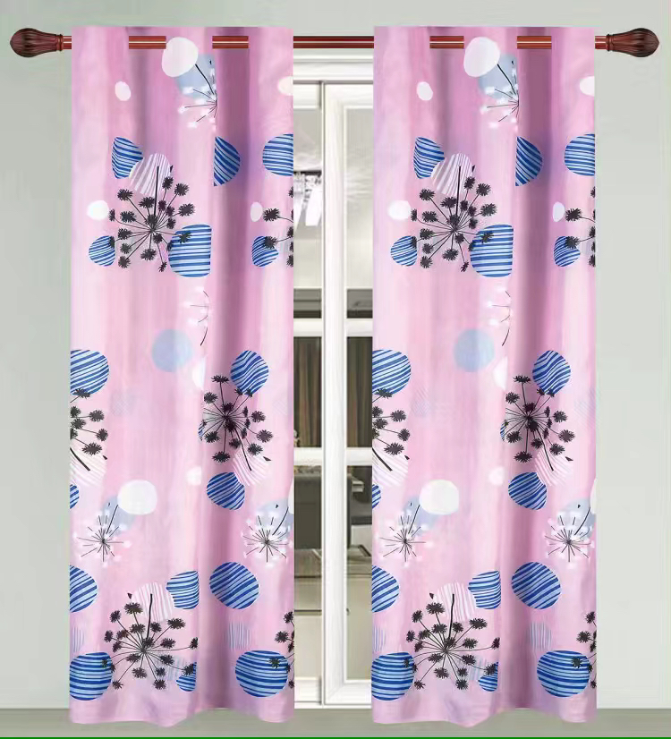 Children&#039;s Room Cartoon Bay Window Floor Curtain Finished Shading Sunshade Fabric Curtain Can Also Be Customized