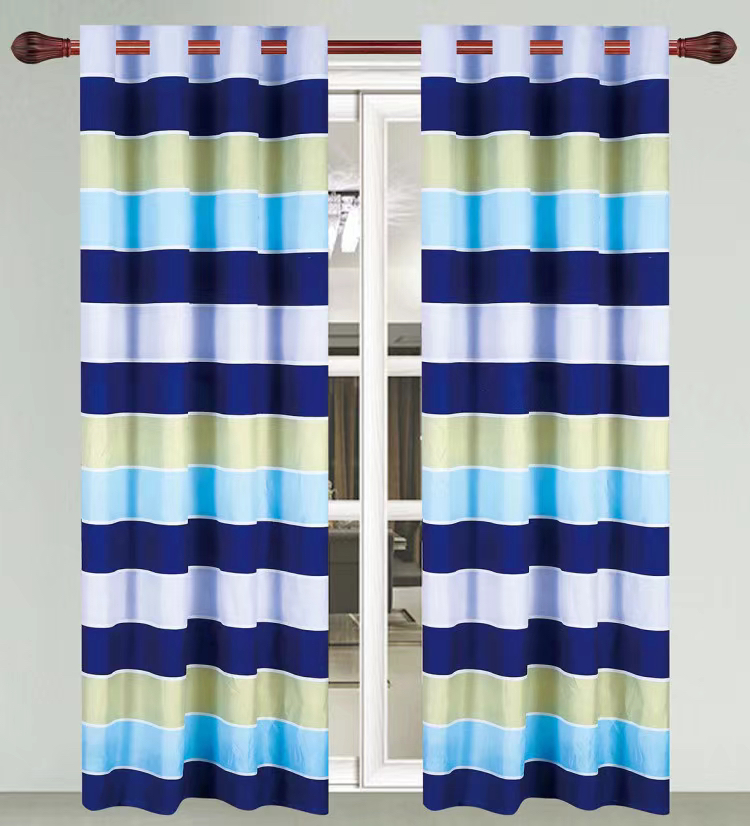 Children's Room Cartoon Bay Window Floor Curtain Finished Shading Sunshade Fabric Curtain Can Also Be Customized