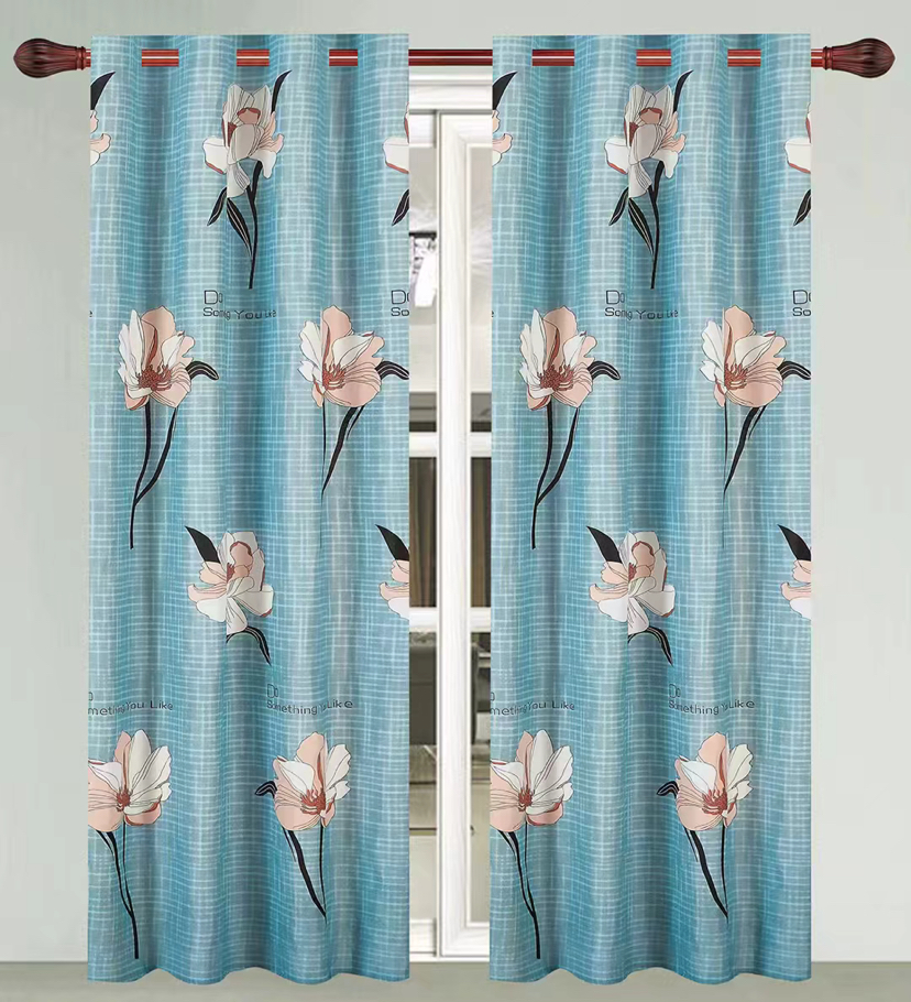 Children's Room Cartoon Bay Window Floor Curtain Finished Shading Sunshade Fabric Curtain Can Also Be Customized