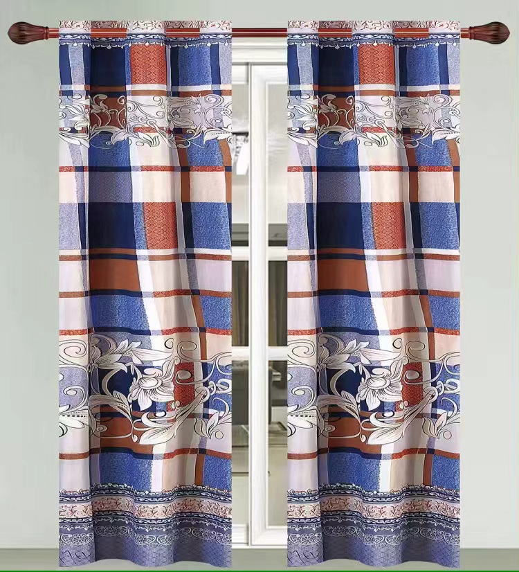 Children's Room Cartoon Bay Window Floor Curtain Finished Shading Sunshade Fabric Curtain Can Also Be Customized