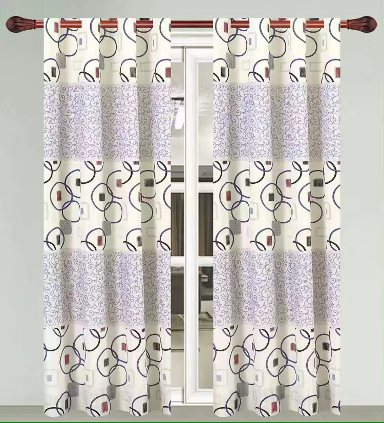 Children's Room Cartoon Bay Window Floor Curtain Finished Shading Sunshade Fabric Curtain Can Also Be Customized