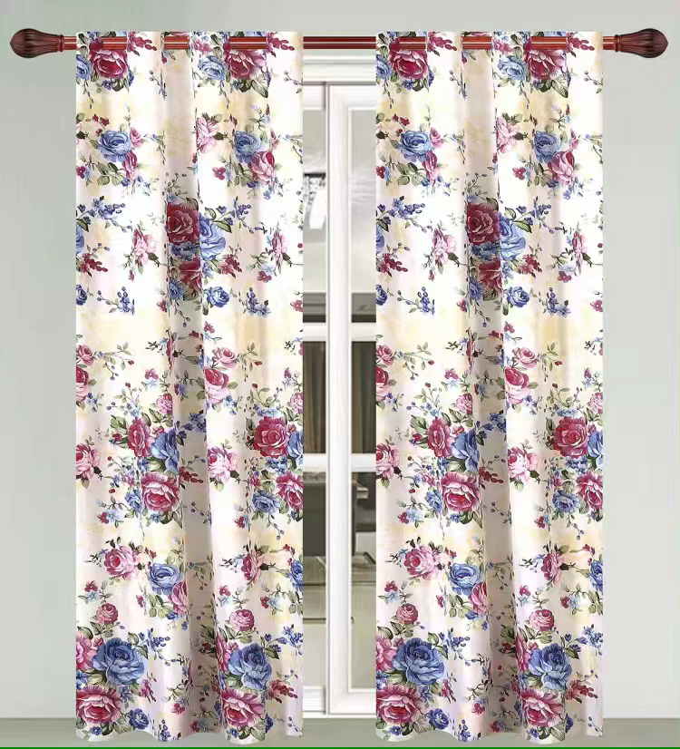 Children's Room Cartoon Bay Window Floor Curtain Finished Shading Sunshade Fabric Curtain Can Also Be Customized