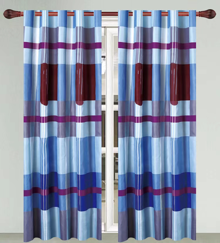 Children's Room Cartoon Bay Window Floor Curtain Finished Shading Sunshade Fabric Curtain Can Also Be Customized