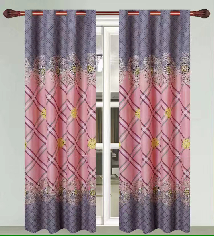 Children's Room Cartoon Bay Window Floor Curtain Finished Shading Sunshade Fabric Curtain Can Also Be Customized