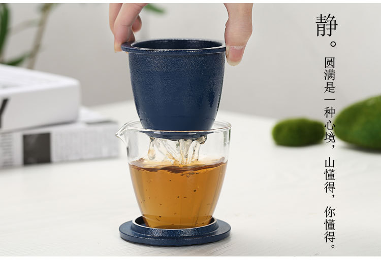 Ceramic Quick Cup One Pot Two Cups Glass Cup Gongfu Teapot Travel Black Porcelain Cup Portable Bag Carrying Tea Set Ceramic Quick Cup One Pot Two Cups Glass Cup Gongfu Teapot Travel Black Porcelain Cup Portable Bag Carrying Tea Set