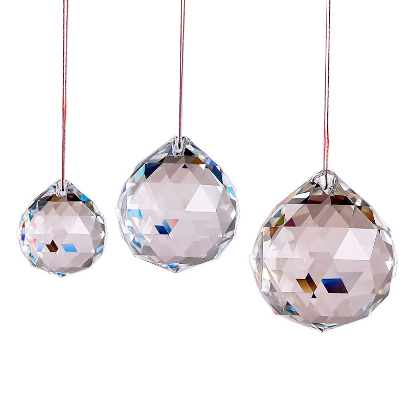 European-Style Chandelier Crystal Ball Crafts Home Lighting Ball Lamps Lighting Accessories Hanging Decorations Crystal Pendant Customization