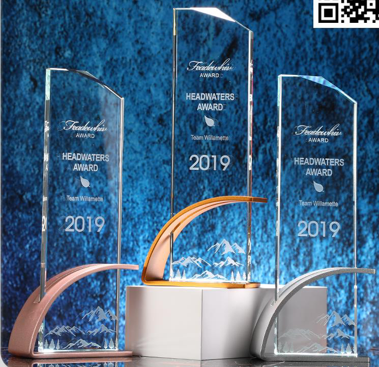 Metal Crystal Creative Decoration Photo Home Decorative Gift Crafts Medal