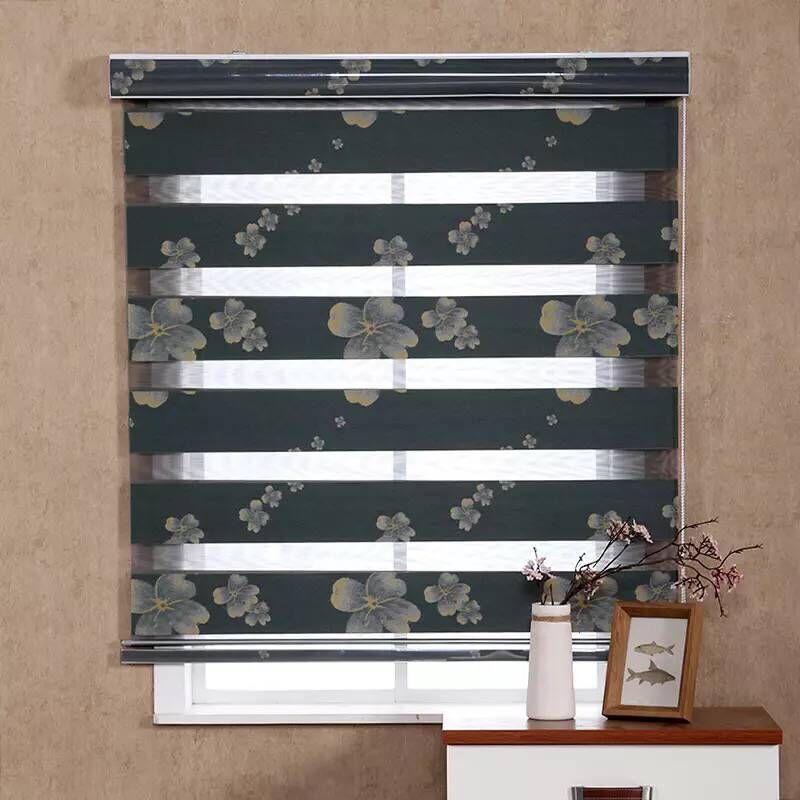Supply Direct Sales High Shading Soft Gauze Curtain Punch-Free Venetian Blind Multi-Layer Sunscreen Fabric Isolation Light