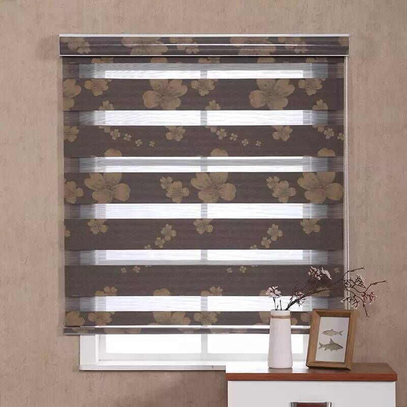 Supply Direct Sales High Shading Soft Gauze Curtain Punch-Free Venetian Blind Multi-Layer Sunscreen Fabric Isolation Light