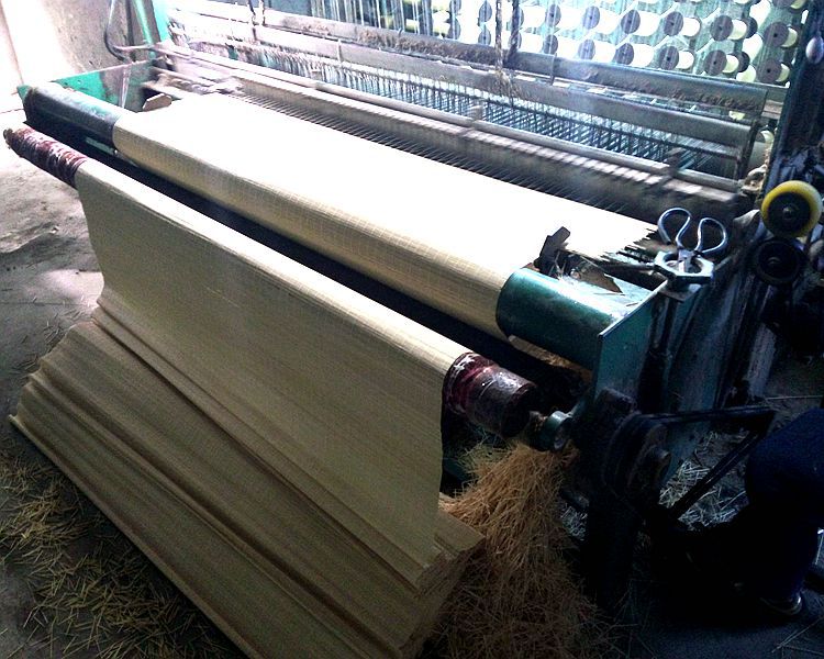 Bamboo Curtain Bamboo Curtain Bamboo Roller Shutter Semi-Finished Fabric Decoration Thick Chips Woven Carbonized Tea House Balcony Sunshade