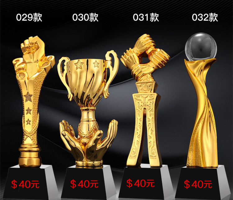 New Crystal Trophy Customized Beech Wooden Trophy Customized Resin Color Printing Wholesale Glass Gifts & Crafts