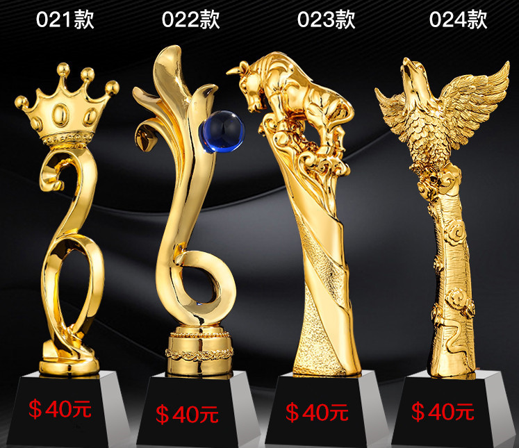 New Crystal Trophy Customized Beech Wooden Trophy Customized Resin Color Printing Wholesale Glass Gifts & Crafts