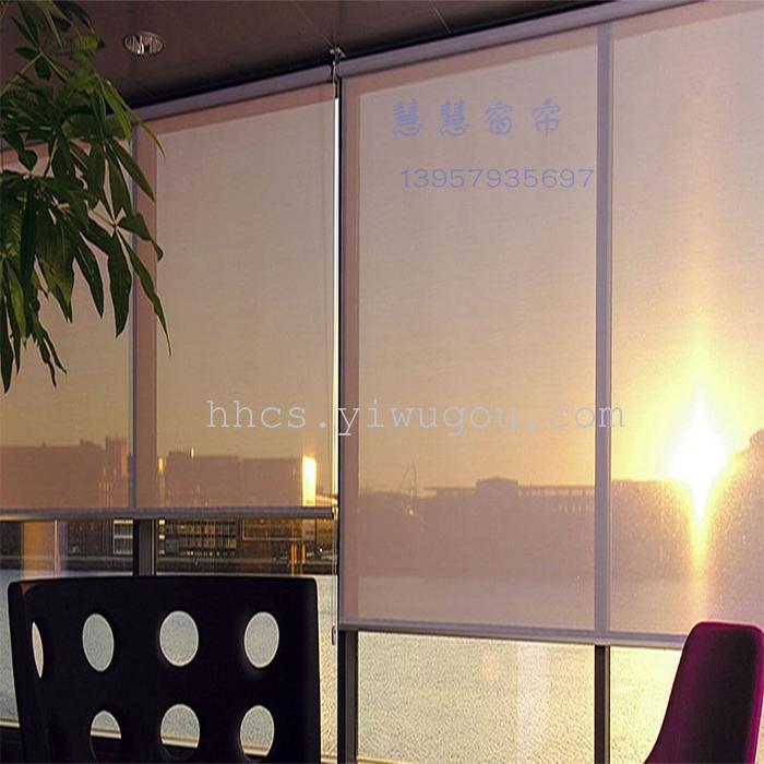 Office of the company to do the room sunshine fabric curtain curtain finished custom-made manufacturers of foreign trade