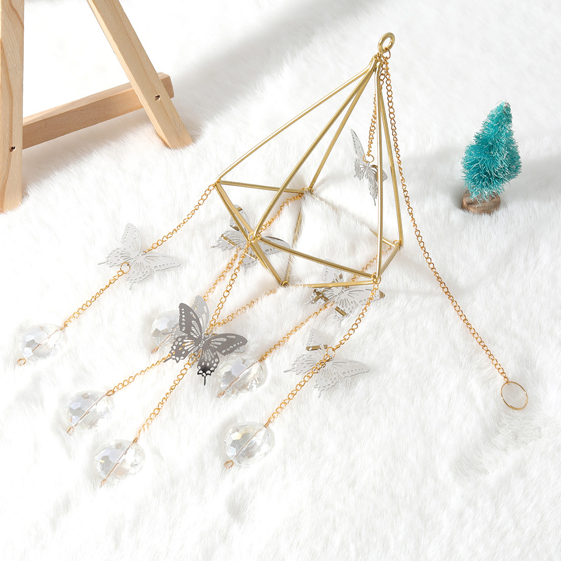 Golden Air Frame SUNFLOWER Butterfly Lighting Pendant Crystal Pendant Gardening AB Color DIYCrystal Crafts Golden Air Frame SUNFLOWER Butterfly Lighting Pendant Crystal Pendant Gardening AB Color DIYCrystal Crafts