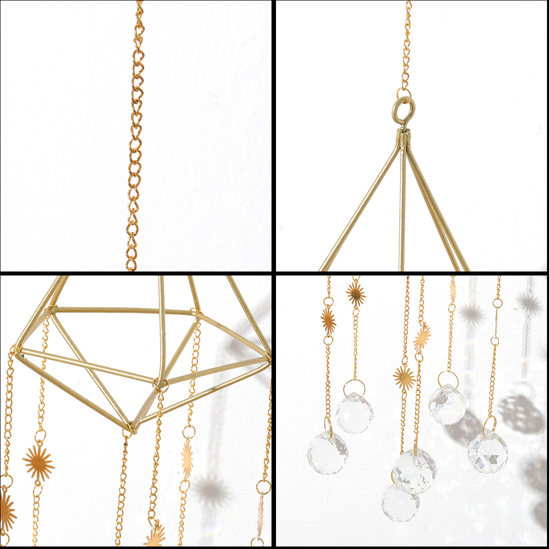 Golden Air Frame SUNFLOWER Butterfly Lighting Pendant Crystal Pendant Gardening AB Color DIYCrystal Crafts Golden Air Frame SUNFLOWER Butterfly Lighting Pendant Crystal Pendant Gardening AB Color DIYCrystal Crafts