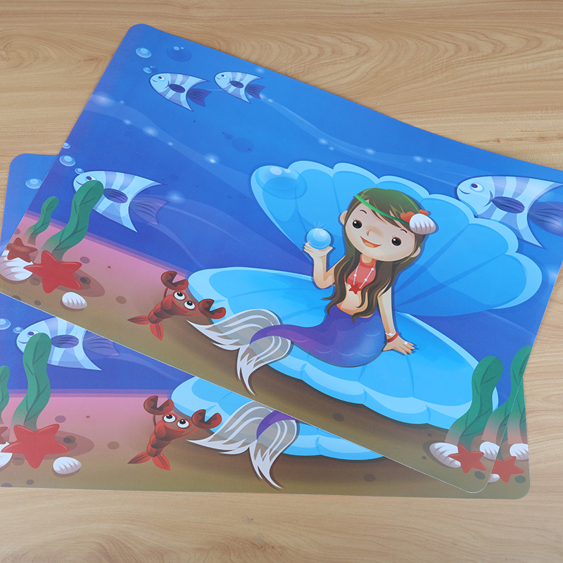 Environmental protection quality new material thickened PP table mat japanese-style heat insulation table mat plate pad bowl pad
