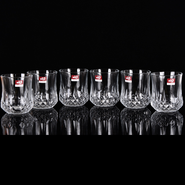 Green Apple Glass Cup Diamond Cup Whiskey Shot Glass 210mll270ml Meal Cup Wine Beer Glass