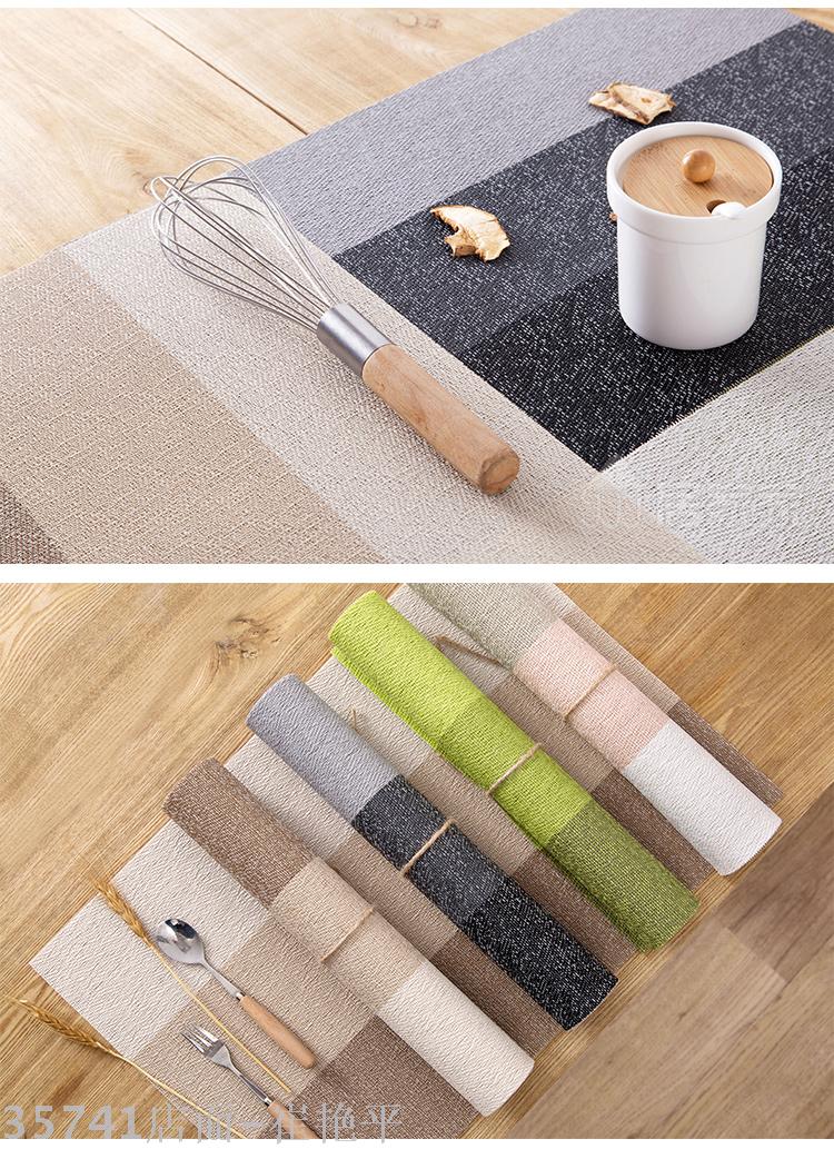 Japanese plastic waterproof and heat insulation pad, western food pad, non - slip pad, ironing pad, table pad, use pad, meal pad Japanese plastic waterproof and heat insulation pad, western food pad, non - slip pad, ironing pad, table pad, use pad, meal pad
