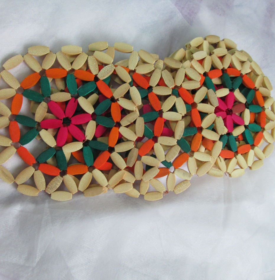 Exquisite color, multi-purpose bamboo round bowl mat, tea cup pad, dinner pad, cup pad, heat insulation pad Exquisite color, multi-purpose bamboo round bowl mat, tea cup pad, dinner pad, cup pad, heat insulation pad