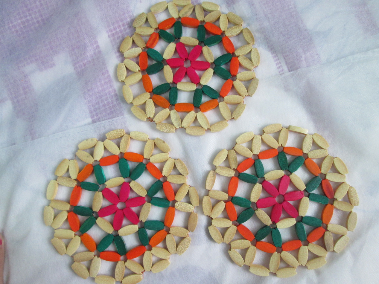 Exquisite color, multi-purpose bamboo round bowl mat, tea cup pad, dinner pad, cup pad, heat insulation pad Exquisite color, multi-purpose bamboo round bowl mat, tea cup pad, dinner pad, cup pad, heat insulation pad