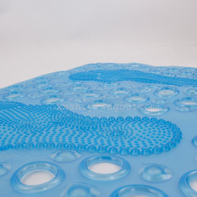 Round feet Ya pad Home Furnishing bathroom toilet cushion antiskid mat crystal massage pad