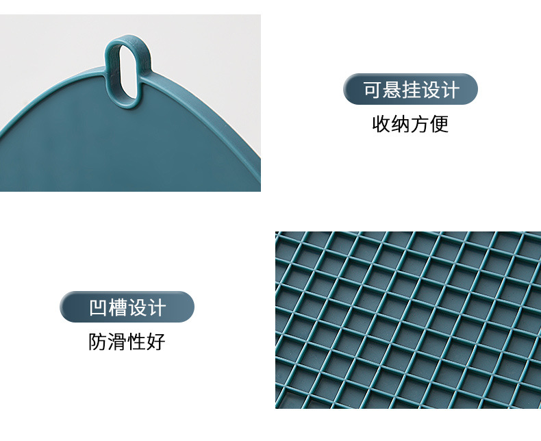 Creative Life TPR Thickening Heat Insulation Pad Coaster Pot Mat Dining Table Scald Preventing Met Hanging Non-Slip Durable Mat Bowl Mat Creative Life TPR Thickening Heat Insulation Pad Coaster Pot Mat Dining Table Scald Preventing Met Hanging Non-Slip Durable Mat Bowl Mat
