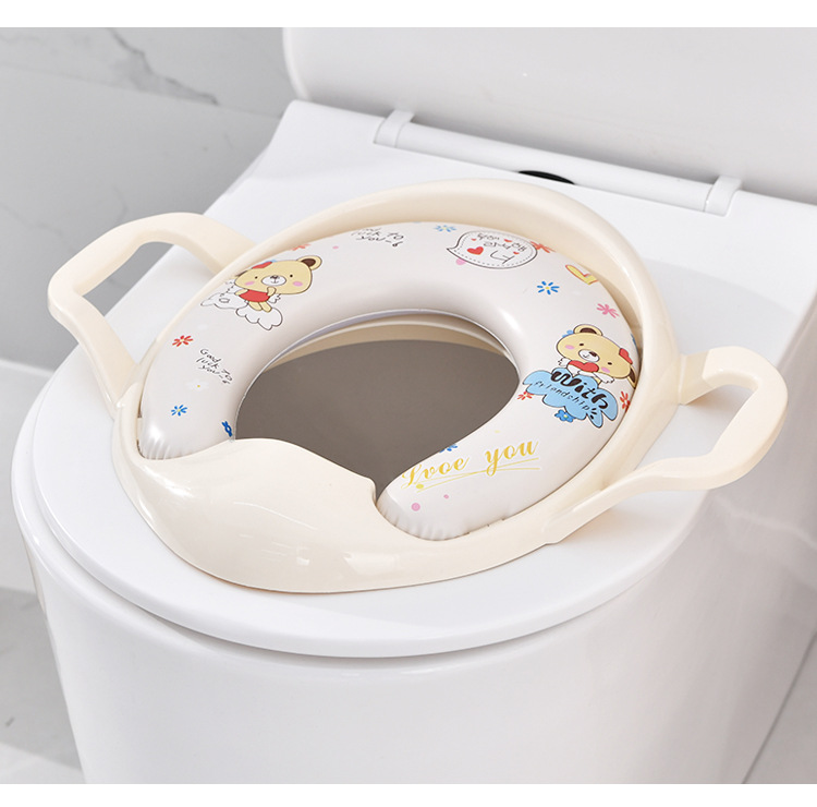 Blue Cute Cartoon Baby Toilet Seat Soft Cushion Baby Young Children Bedpan Children Cushion Bedpan Cover Blue Cute Cartoon Baby Toilet Seat Soft Cushion Baby Young Children Bedpan Children Cushion Bedpan Cover