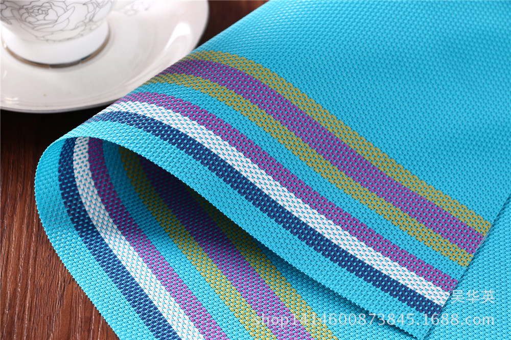 PVC teslin woven food as, rectangular cup as, heat insulation pad, western - style food pad wholesale. PVC teslin woven food as, rectangular cup as, heat insulation pad, western - style food pad wholesale.