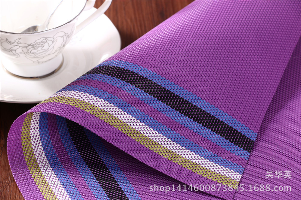 PVC teslin woven food as, rectangular cup as, heat insulation pad, western - style food pad wholesale. PVC teslin woven food as, rectangular cup as, heat insulation pad, western - style food pad wholesale.