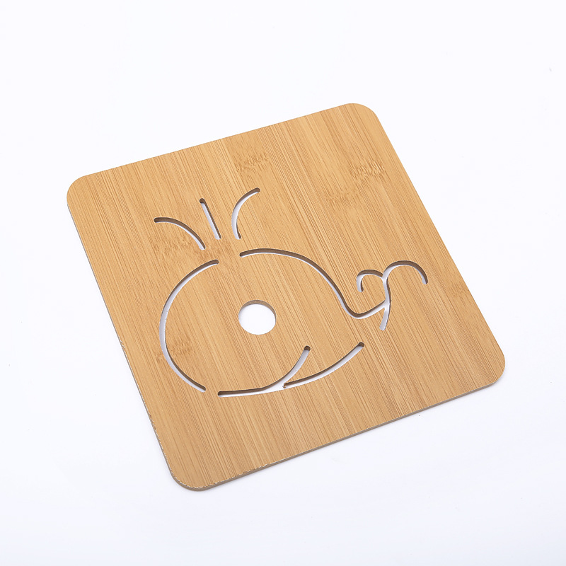 Thickened bamboo heat insulation mat table hot anti-slip mat household pot meal mat creative heat insulation pad Thickened bamboo heat insulation mat table hot anti-slip mat household pot meal mat creative heat insulation pad