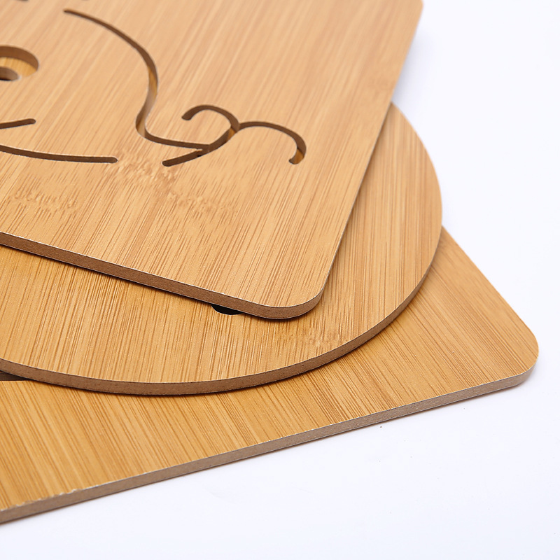 Thickened bamboo heat insulation mat table hot anti-slip mat household pot meal mat creative heat insulation pad Thickened bamboo heat insulation mat table hot anti-slip mat household pot meal mat creative heat insulation pad