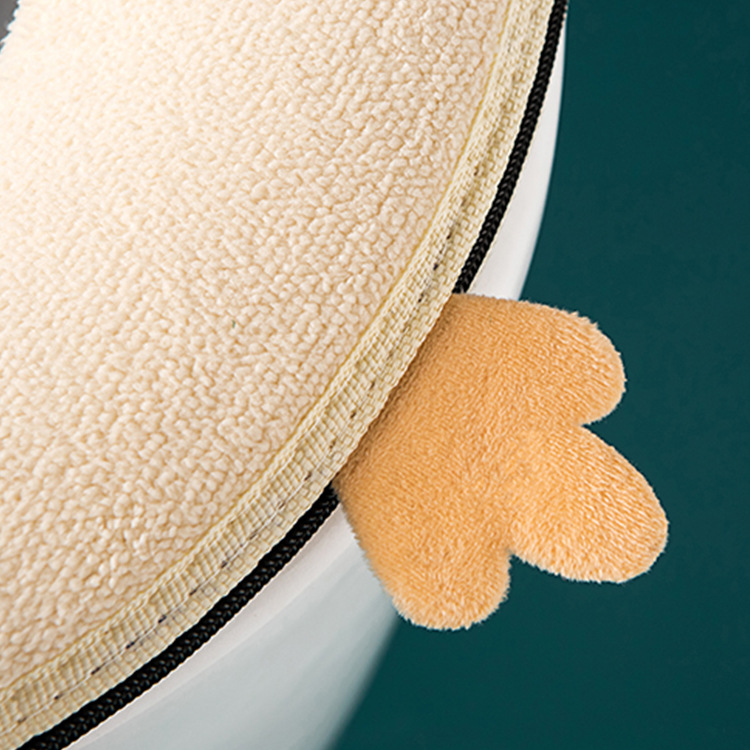 Collection Cat Toilet Mat Thickened Toilet Seat Cushion Zipper Household Toilet Seat Winter Warm Toilet Seat Cover Handle
