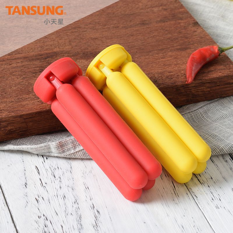 pot pad folding silica gel pad kitchen creative heat insulation pad heat resistant table mat ecofriendly coasters