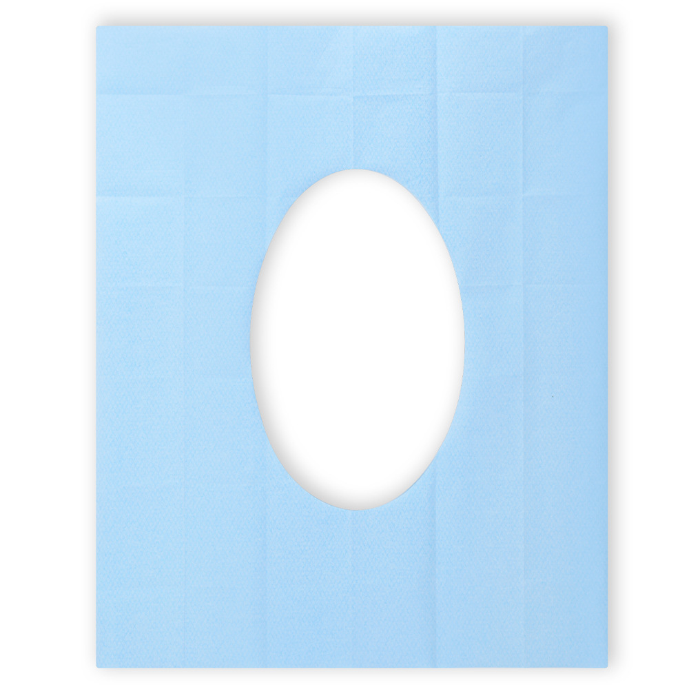 Blue Plus White Business Trip Travel Supplies Wash Cleaning Waterproof Cushion Bacteria-Proof Toilet Toilet Paper Disposable Toilet Mat