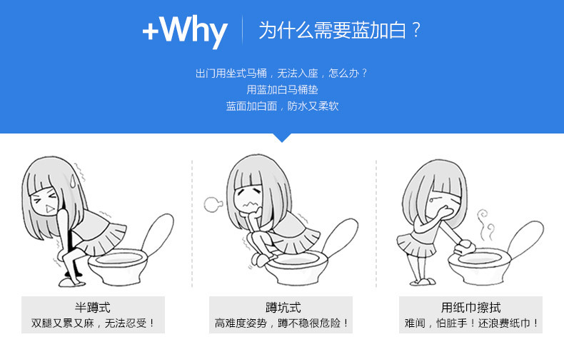 Blue Plus White Business Trip Travel Supplies Wash Cleaning Waterproof Cushion Bacteria-Proof Toilet Toilet Paper Disposable Toilet Mat Blue Plus White Business Trip Travel Supplies Wash Cleaning Waterproof Cushion Bacteria-Proof Toilet Toilet Paper Disposable Toilet Mat