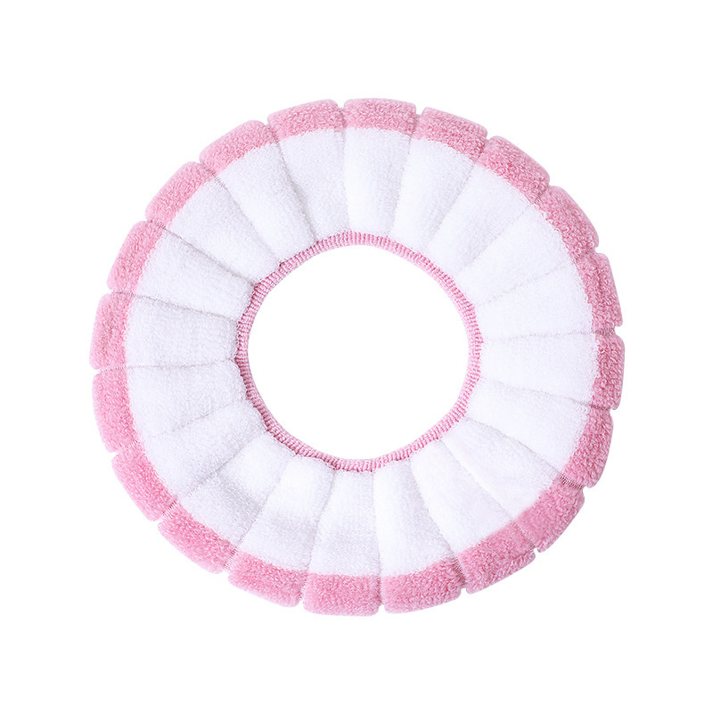 Winter Toilet Seat Cushion Household Plush Thickened Toilet Washer Four Seasons Universal Toilet Seat Cover Toilet Mat