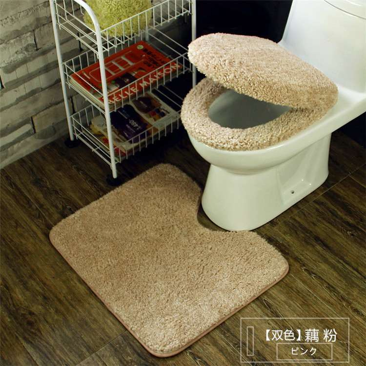 Japanese-Style Universal Plush Thermal Toilet Mat Three-Piece Thickened Toilet Seat Cover Cushion Toilet Seat Kneelet U-Shaped Cushion Japanese-Style Universal Plush Thermal Toilet Mat Three-Piece Thickened Toilet Seat Cover Cushion Toilet Seat Kneelet U-Shaped Cushion