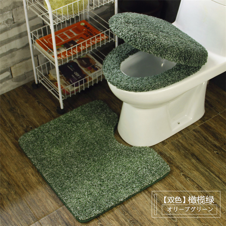 Japanese-Style Universal Plush Thermal Toilet Mat Three-Piece Thickened Toilet Seat Cover Cushion Toilet Seat Kneelet U-Shaped Cushion Japanese-Style Universal Plush Thermal Toilet Mat Three-Piece Thickened Toilet Seat Cover Cushion Toilet Seat Kneelet U-Shaped Cushion