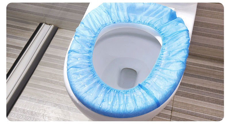 Qingyimei Disposable Toilet Mat Thicken Non-Woven Fabric Toilet Seat Travel Four Seasons Portable Set Toilet Seat Cushion
