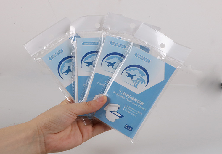 6 Pieces Disposable Toilet Mat Cushion Paper Thickened Travel Hotel Toilet Seat Cover Waterproof Isolation Toilet Set 6 Pieces Disposable Toilet Mat Cushion Paper Thickened Travel Hotel Toilet Seat Cover Waterproof Isolation Toilet Set