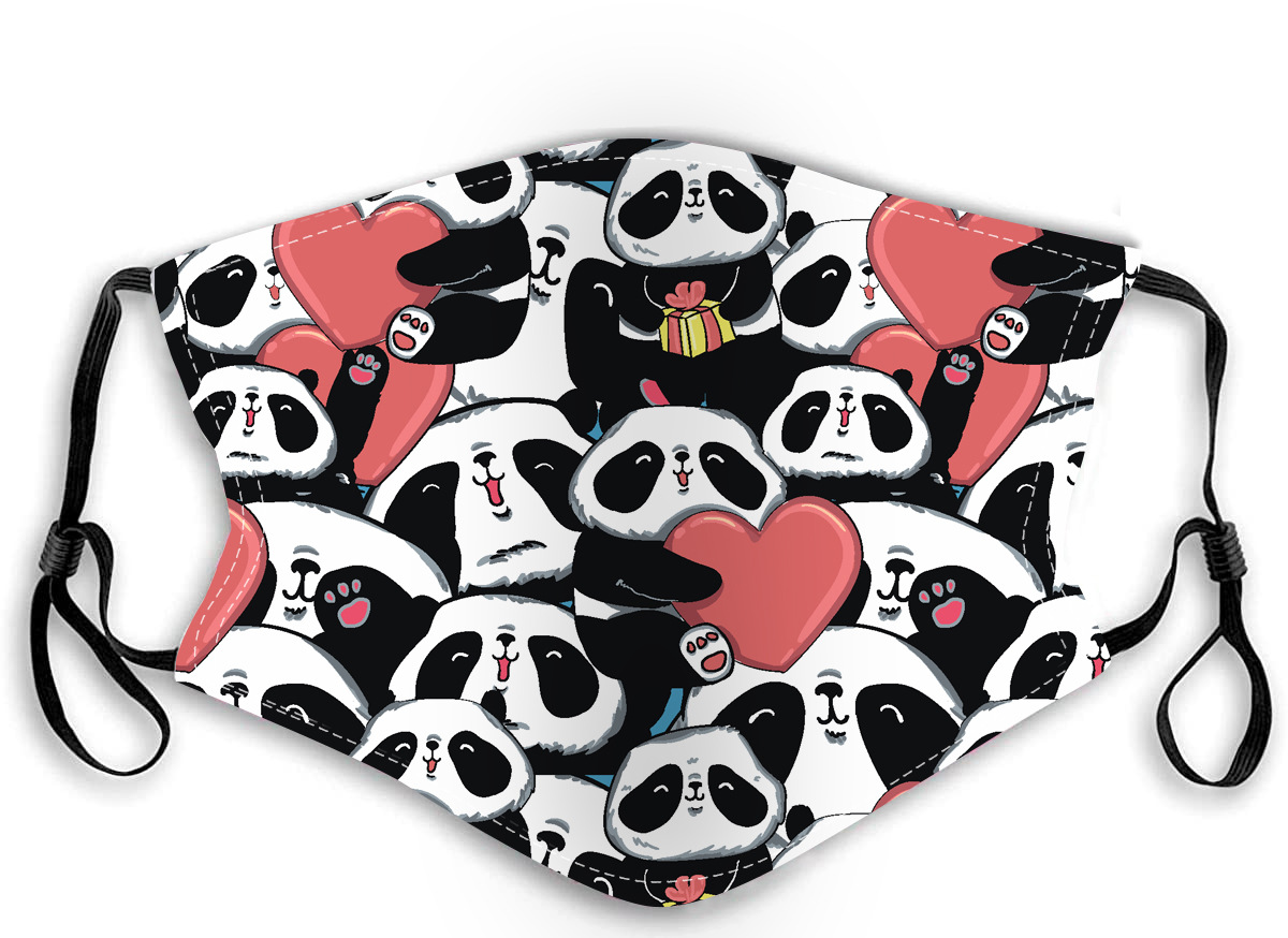 Amazon Hot Selling Children's Cartoon Mask PM2.5 Dust-Proof Haze-Resistant Mask Ear Hook Washable Baby Mask